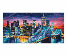 Manhattan bij nacht (Nieuw) - Schipper 40 x 80 cm