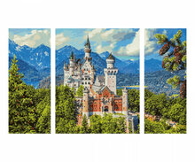 Slot Neuschwanstein - Schipper Drieluik 50 x 80 cm