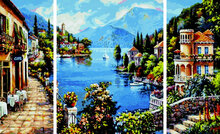 Lago Romantico - Schipper Drieluik 50 x 80 cm