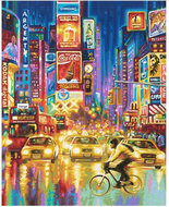 New York City - Times Square bij nacht - Schipper 40 x 50 cm